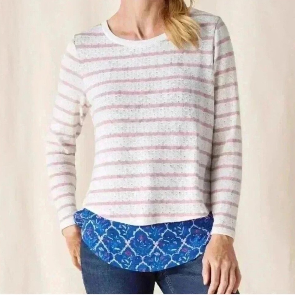 Matilda Jane Heart to Heart Sweet Indulgence Layered Top Blouse S NWT